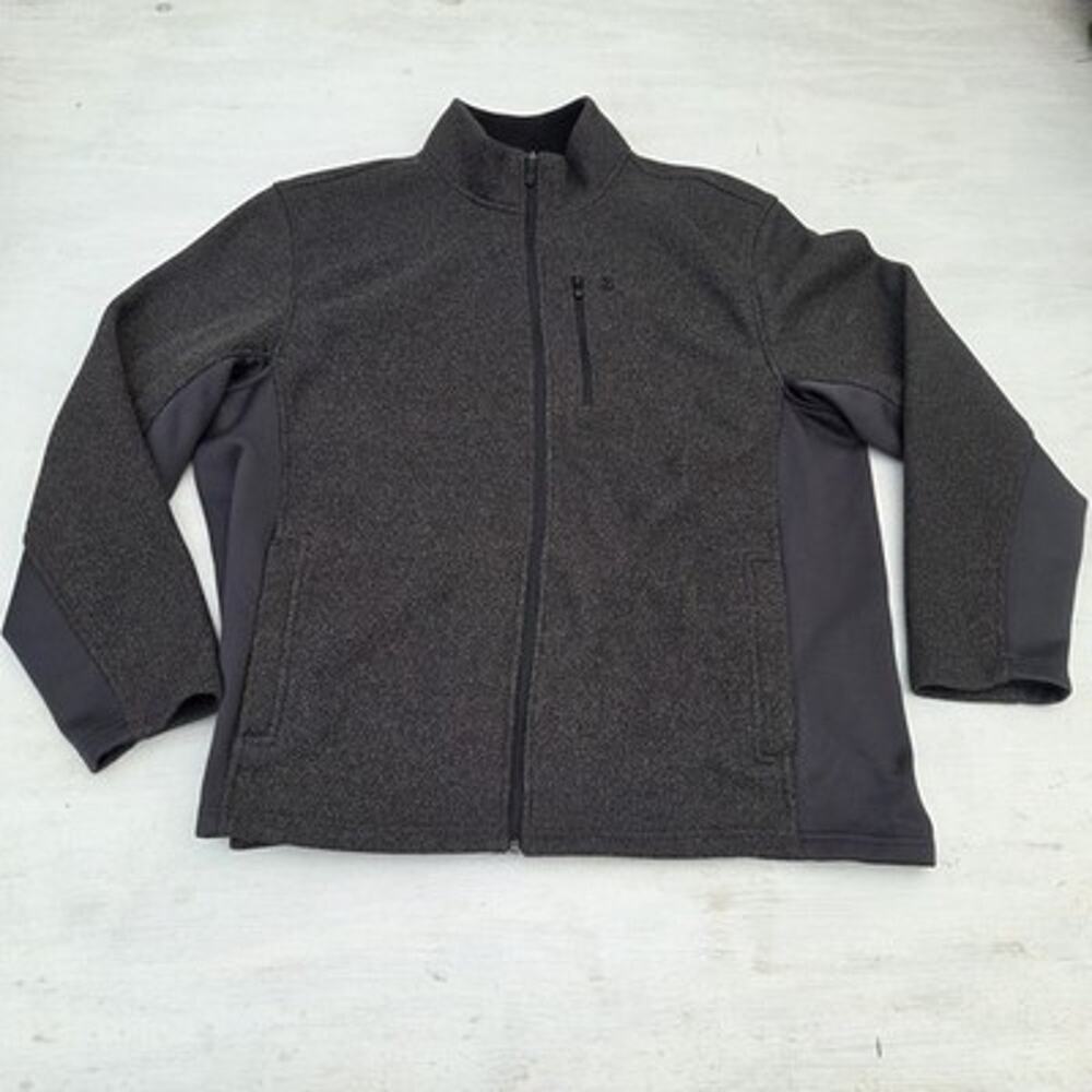 IZOD Advantage Performance Jacket Men’s Size XL Full Zip Pockets Logo